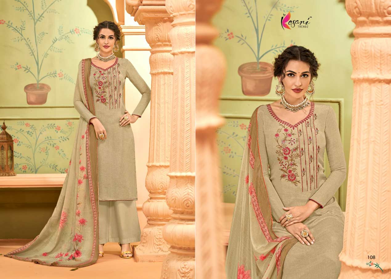 Amira Vol-2 Kesari Trendz Crepe Silk Dresses Amira Vol-2 Kesari Trendz Crepe Silk Dresses